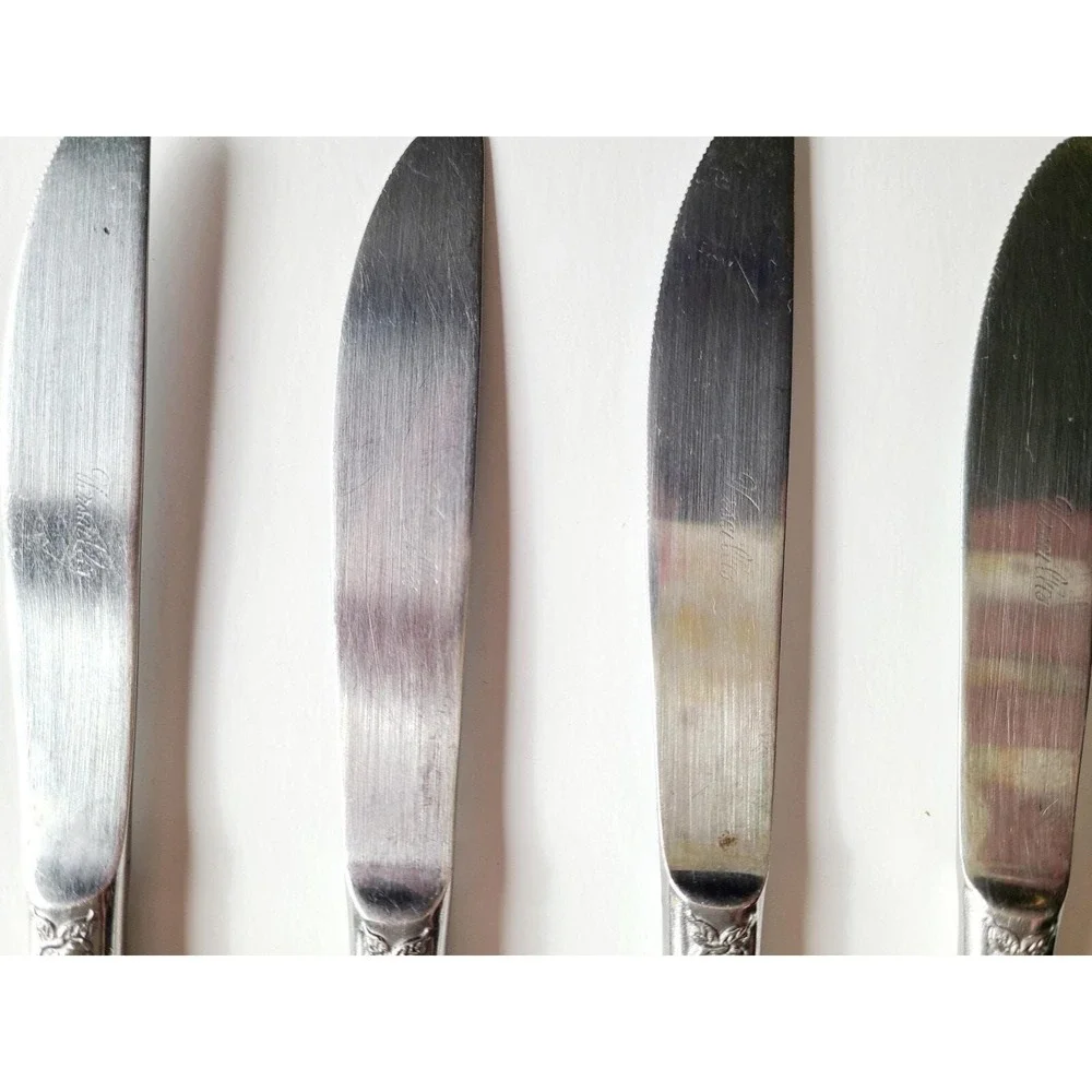 Lot of 4 Versailles MSI Japan Stainless Flatware Dinner Knife Flatware SET 2